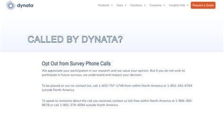 Calls from Dynata: Understanding the Importance and Benefits of Market Research Calls