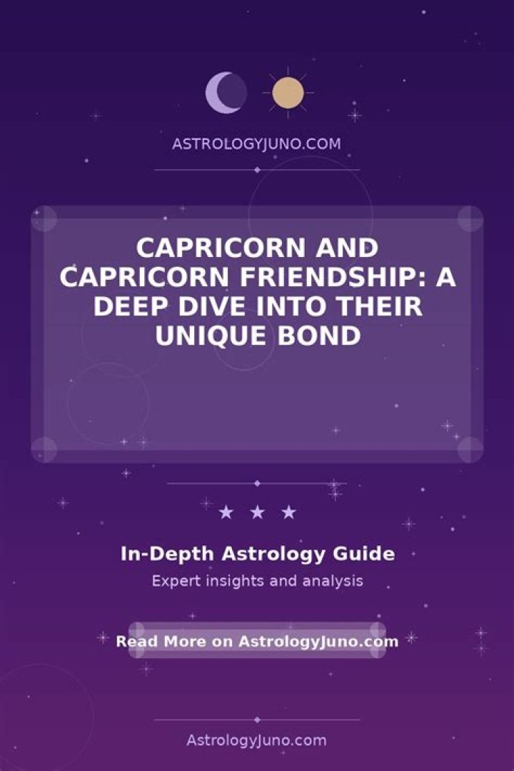 Cancer and Capricorn Compatibility in Friendship: A Deep Dive into Their Bond