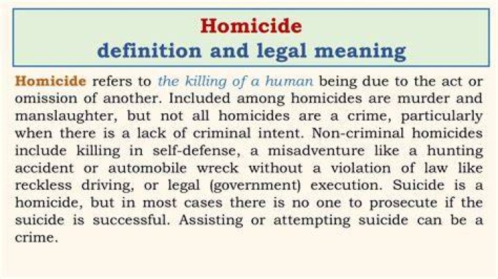 Homicide Meaning: Understanding the Legal and Social Implications