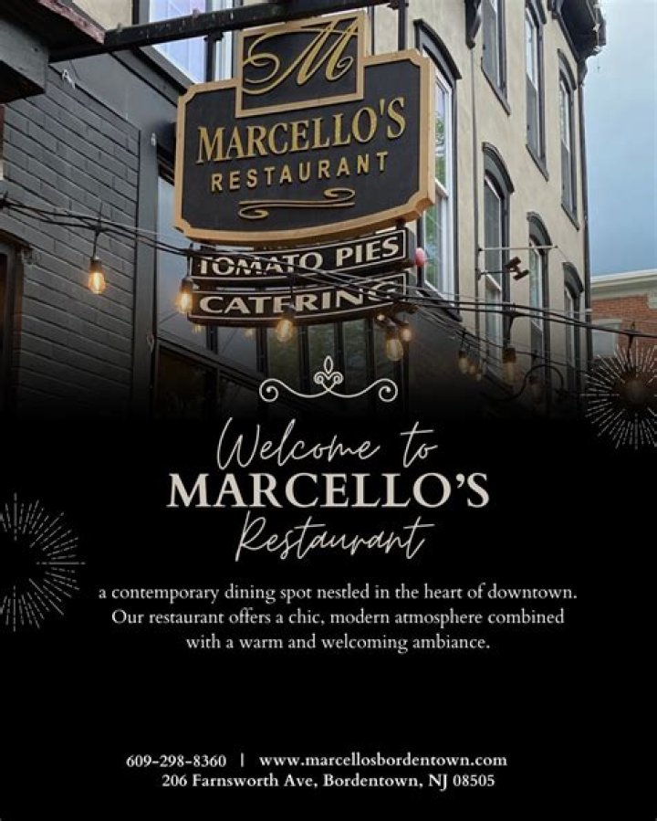 Marcello's Restaurant Bordentown NJ: The Ultimate Dining Experience