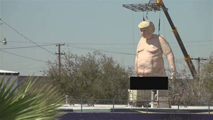 Naked Trump Statue Arizona: A Controversial Art Piece That Sparks Debate