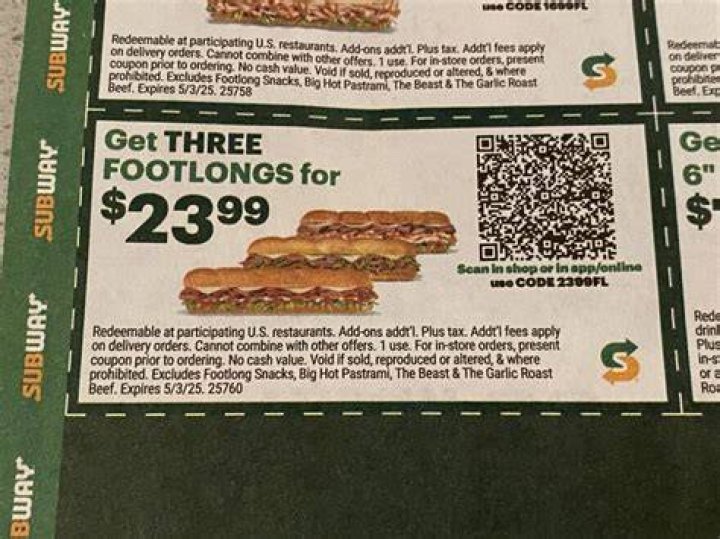 Printable Subway Coupons BOGO: Your Ultimate Guide to Free Food