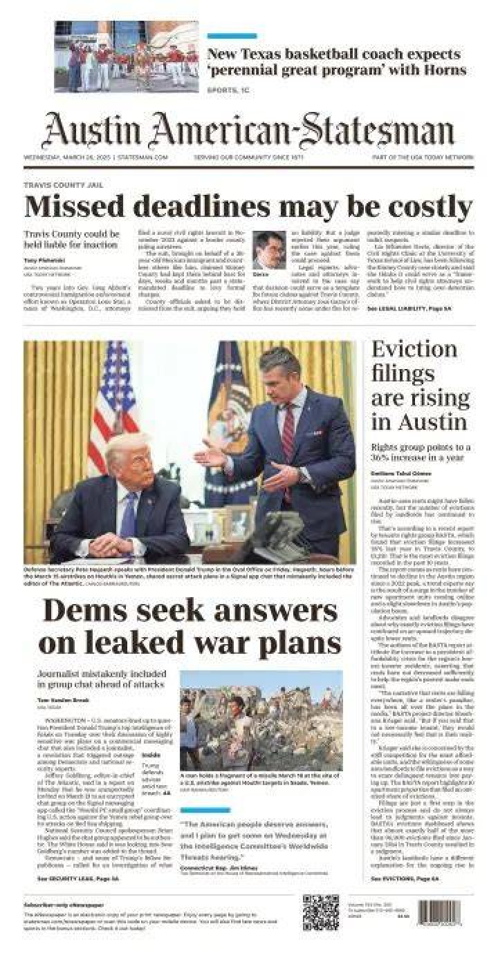 The Austintatesman Newspaper: A Comprehensive Guide to Austin's Premier Newspaper